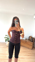CORSET BORDEAUX 