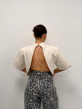 TOP « MARIE » BEIGE