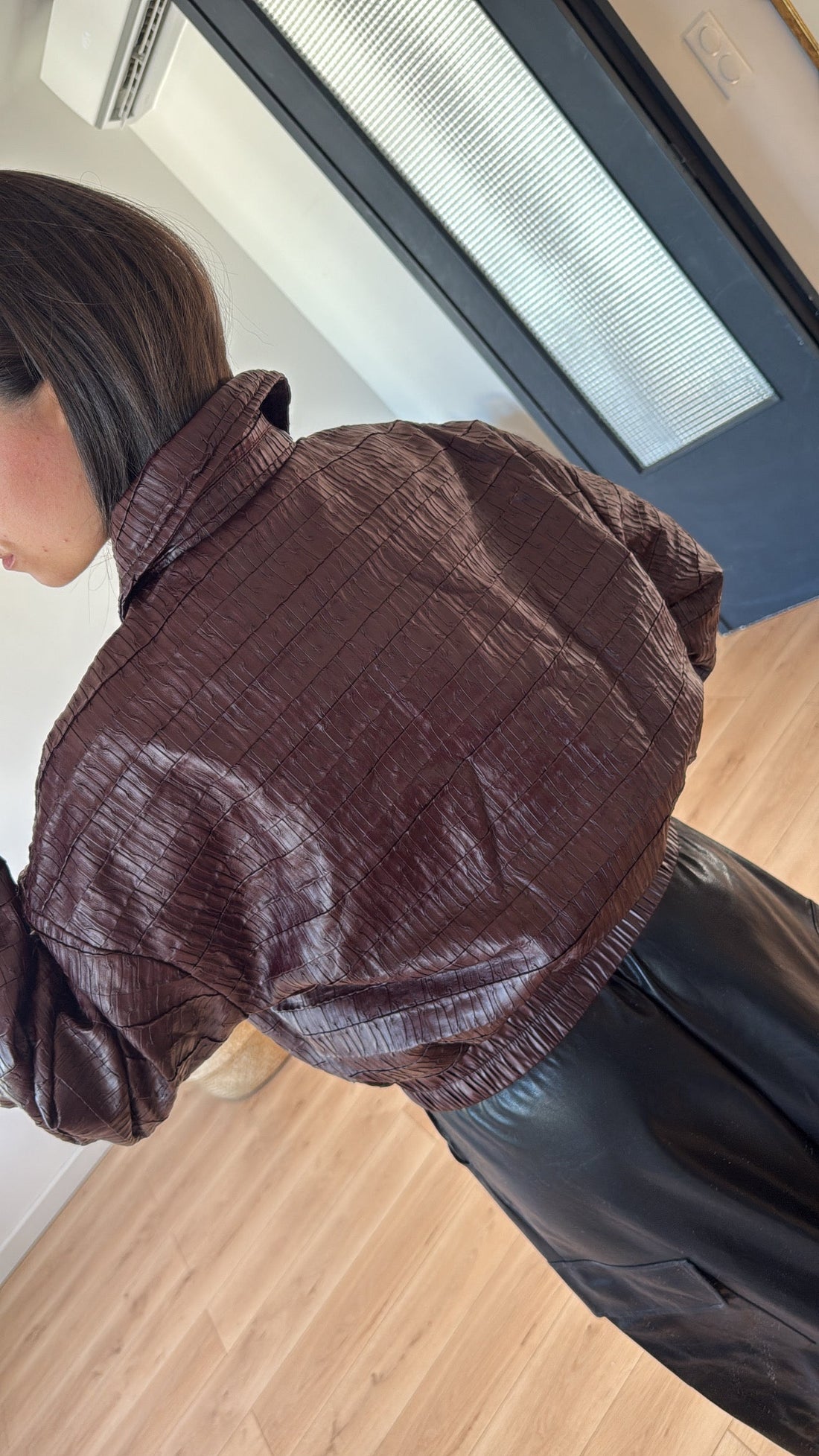 VESTE "HANNAH" BORDEAUX