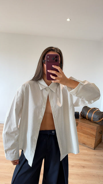 CHEMISE "ASTRID" À CARREAUX