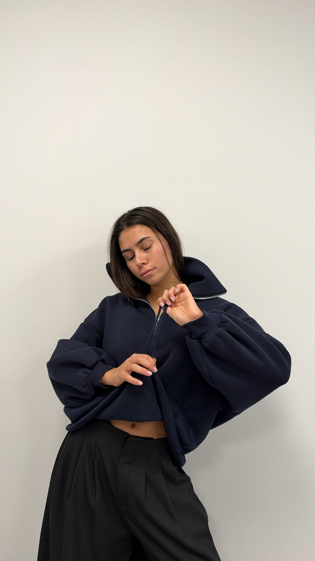 PULL BLEU MARINE "MILA"