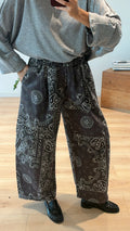 JEAN BANDANA MARRON 
