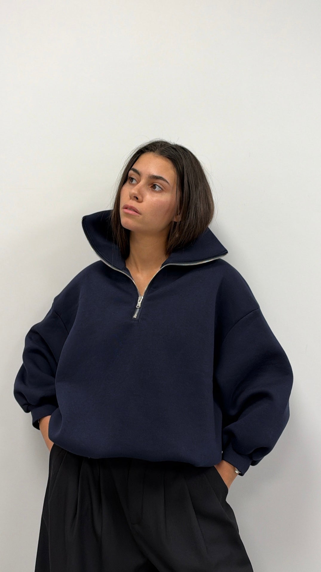 PULL BLEU MARINE "MILA"