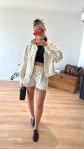 SHORT À POIS 