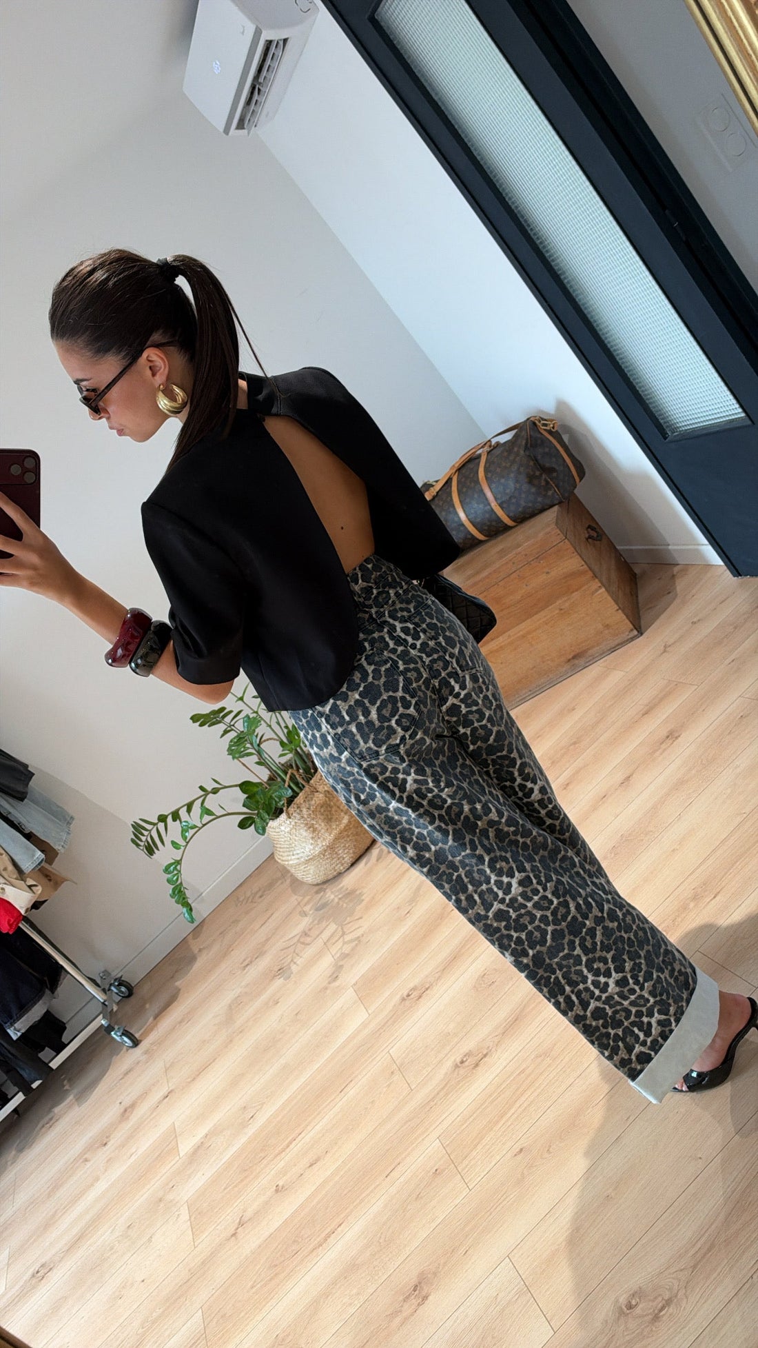 TOP « MARIE » NOIR