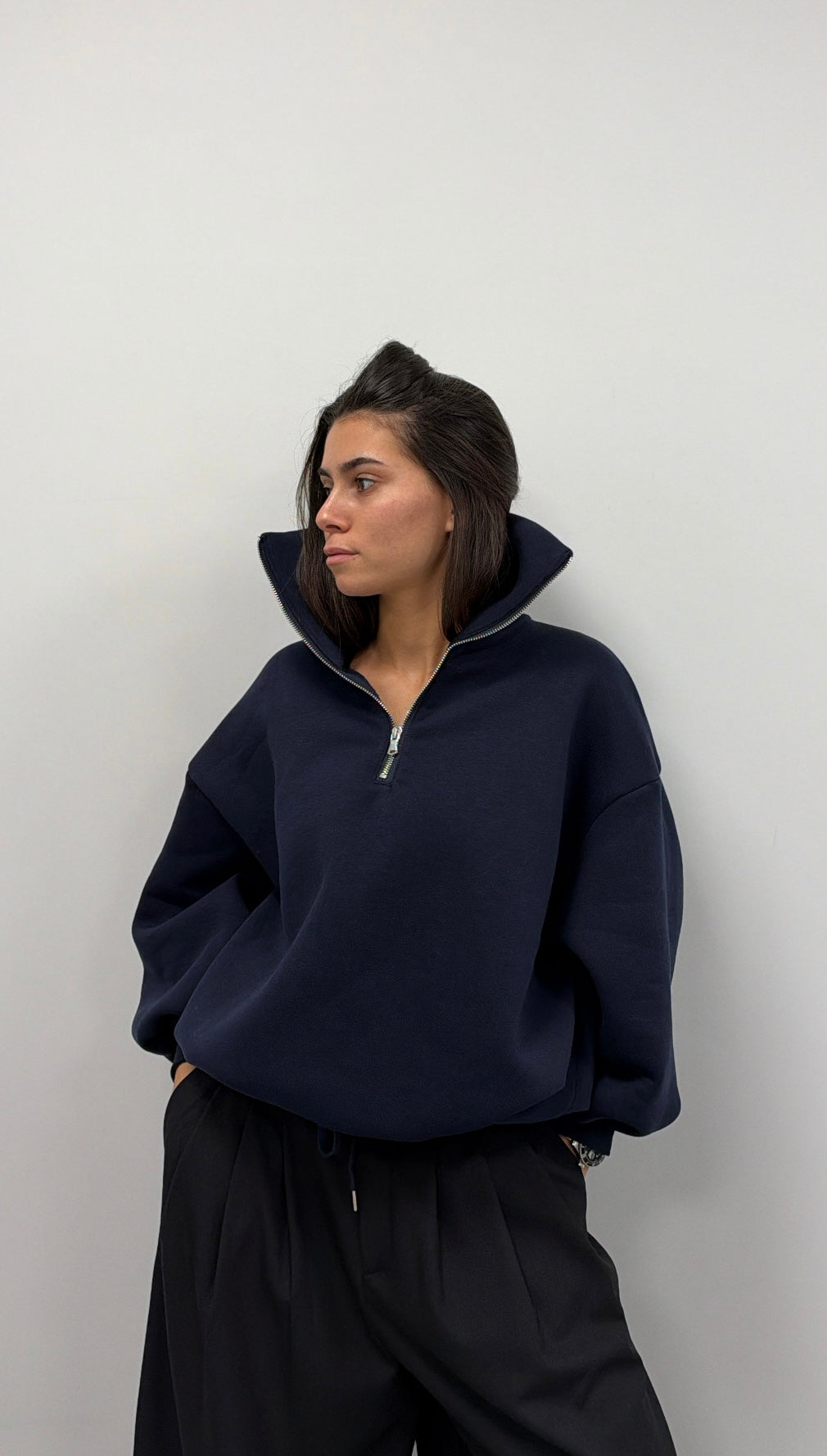 PULL BLEU MARINE "MILA"