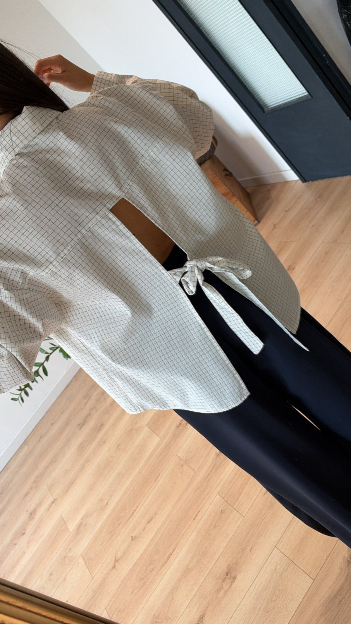 CHEMISE "ASTRID" À CARREAUX